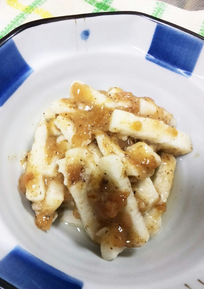 梅干しが余ったら☆長芋の梅肉和え-レシピのメイン写真