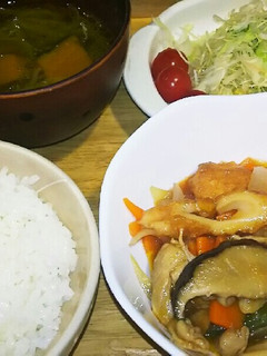 竹輪と厚揚げ入りの酢豚(節約★時短)-レシピのメイン写真