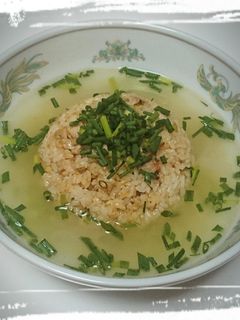 怪味ソースのネギスープチャーハン-レシピのメイン写真