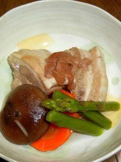 豚バラ肉かたまりの梅煮-レシピのメイン写真