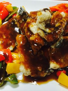 簡単旨い♡鯖の竜田揚げ♡甘酢あんかけ-レシピのメイン写真