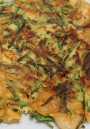 粉豆腐deニラチヂミ-レシピのメイン写真