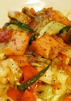 厚揚げと野菜のあんかけ♪オイスター炒め-レシピのメイン写真