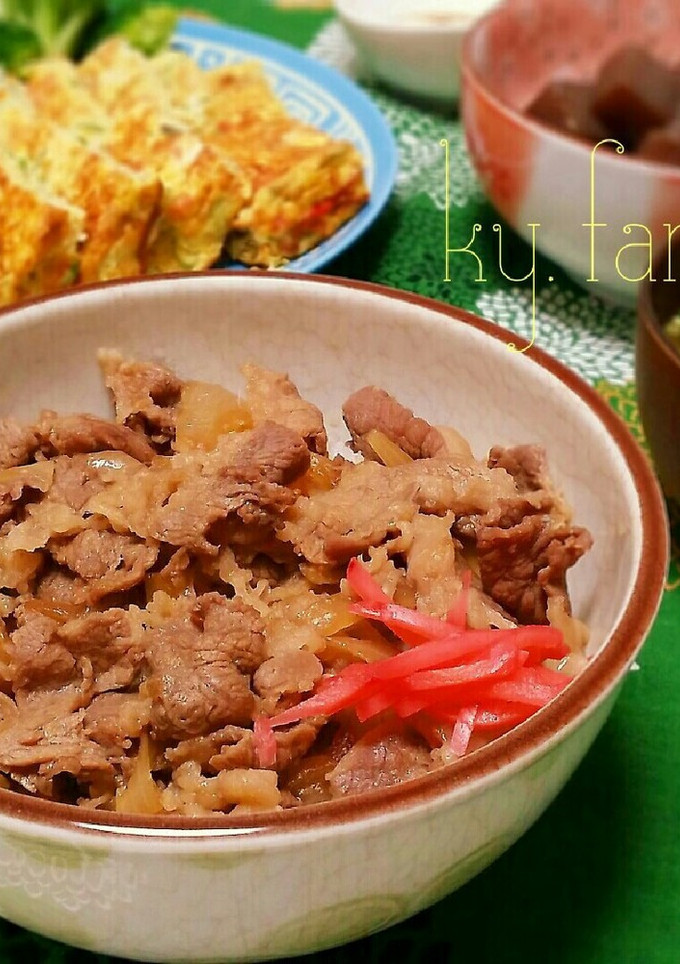 牛丼～お肉やわらかく仕上げる-レシピのメイン写真