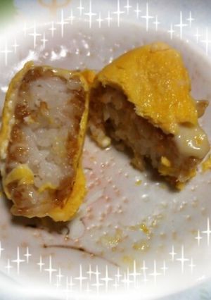 玉子をくるりん☆チーズ焼おにぎり-レシピのメイン写真