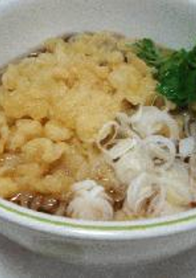 たぬき蕎麦-レシピのメイン写真