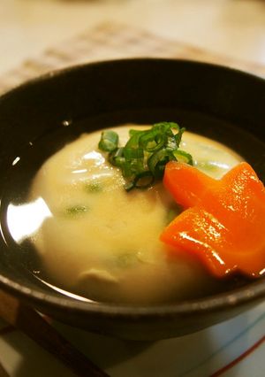 粉豆腐入り〜吹き寄せ卵〜-レシピのメイン写真