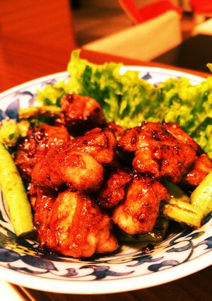 ＊鳥もも肉のウスターソース焼き＊-レシピのメイン写真