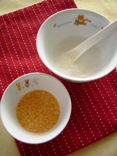 お豆腐とにんじんのとろとろ煮(離乳食)-レシピのメイン写真