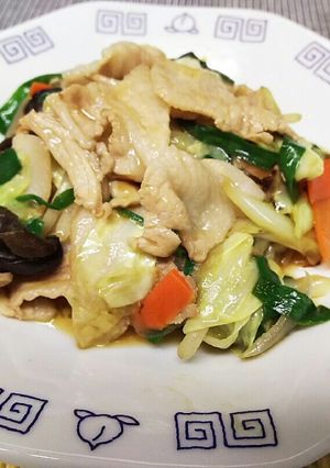 柔らか豚バラ肉の肉野菜炒め-レシピのメイン写真
