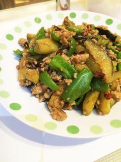 ナスの肉みそ炒め-レシピのメイン写真