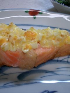 鮭のたまごマヨ焼き-レシピのメイン写真