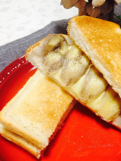 簡単☆バナナチーズトースト-レシピのメイン写真
