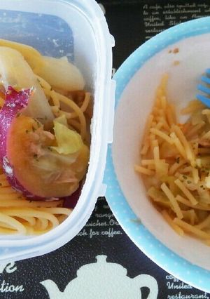 離乳食に取り分け和風スパゲッティー-レシピのメイン写真