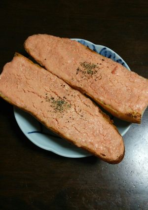 明太子フランス-レシピのメイン写真