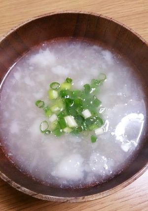 とろ～り♪とろろ芋のすり流し汁(^^)-レシピのメイン写真