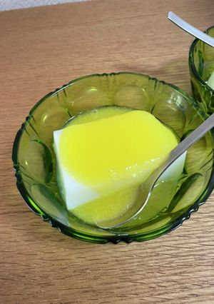 桃缶の杏仁豆腐-レシピのメイン写真