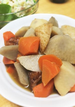 里芋と竹輪の煮物-レシピのメイン写真