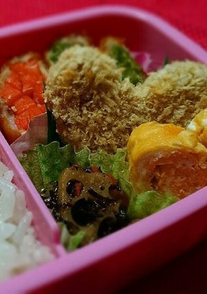 ハートの揚げないさつまいもコロッケ-レシピのメイン写真