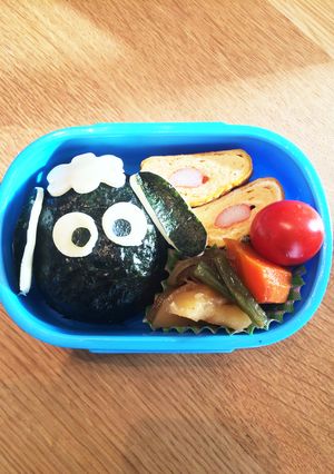《簡単》キャラ弁 ひつじのショーン-レシピのメイン写真
