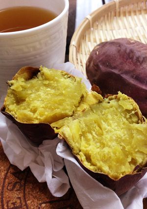 激ウマ簡単！ノンフライヤーで焼き芋！-レシピのメイン写真