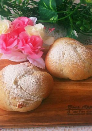 ３０分で完成！？不思議パンの栗のお花パン-レシピのメイン写真