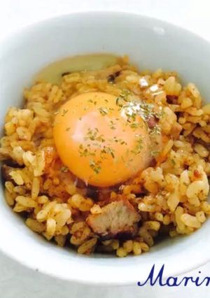 残ったカレーで*カレーピラフ-レシピのメイン写真