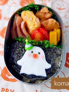 おばけ♡幼稚園 お弁当 簡単 ハロウィン-レシピのメイン写真