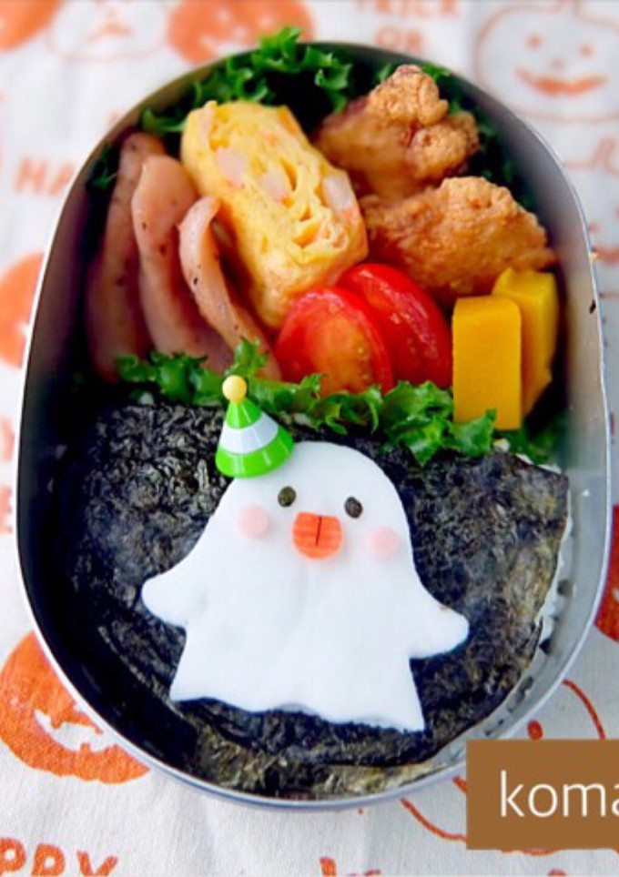 おばけ♡幼稚園 お弁当 簡単 ハロウィン-レシピのメイン写真
