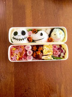 簡単♪キャラ弁♪ナイトメア風おにぎり♪-レシピのメイン写真