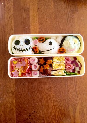 簡単♪キャラ弁♪ナイトメア風おにぎり♪-レシピのメイン写真