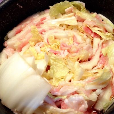 白菜と豚肉 の ミルフィーユ 鍋 by りりぴ☆ 【クックパッド