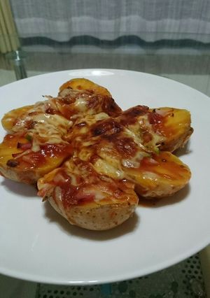 ﾎﾟﾃﾄのﾋﾟｻﾞ風♪-レシピのメイン写真
