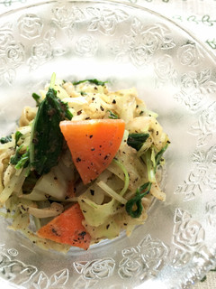 キャベツのごまきな粉和え-レシピのメイン写真