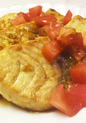 かじきのカレー粉焼き♡-レシピのメイン写真