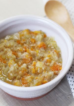 【離乳食初期】魚と野菜のくず煮-レシピのメイン写真