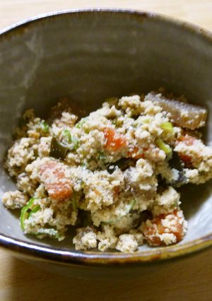 粉豆腐で卯の花-レシピのメイン写真