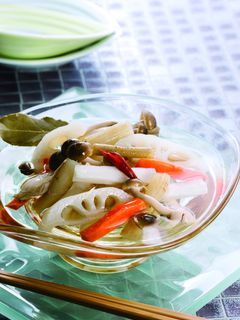根菜たっぷり!秋野菜のピクルス-レシピのメイン写真