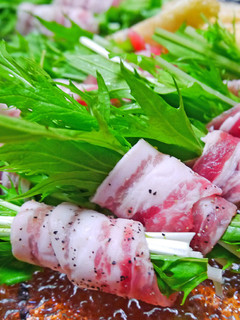 豚バラ水菜のBRIしゃぶ-レシピのメイン写真