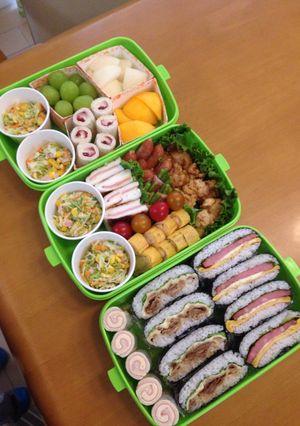 運動会お弁当 2015覚書-レシピのメイン写真