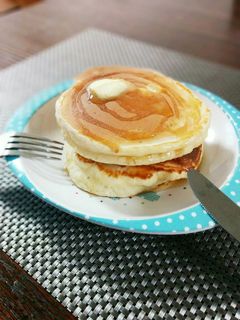 もっちりパンケーキ-レシピのメイン写真