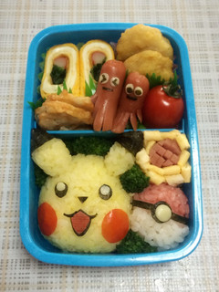 キャラ弁 ピカチュウ-レシピのメイン写真