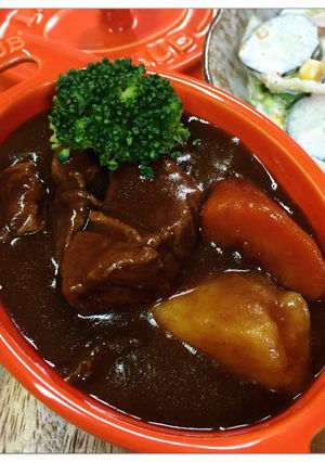 ゴロッと☆ビーフシチュー☆市販のルゥー-レシピのメイン写真