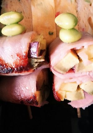 お弁当に！さつまいものベーコン巻き-レシピのメイン写真