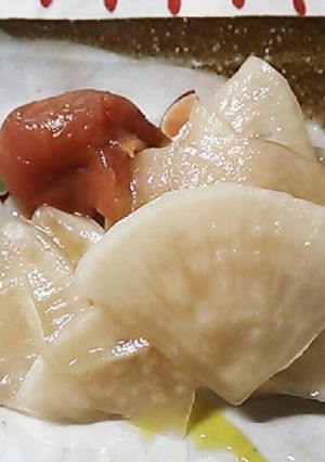 つわり中も食べられそう!?大根の醤油漬け-レシピのメイン写真