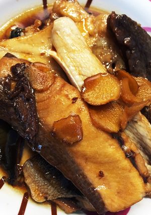 鰤のアラの照り煮-レシピのメイン写真