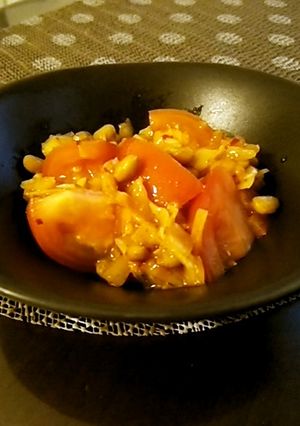 キムチ納豆トマト-レシピのメイン写真