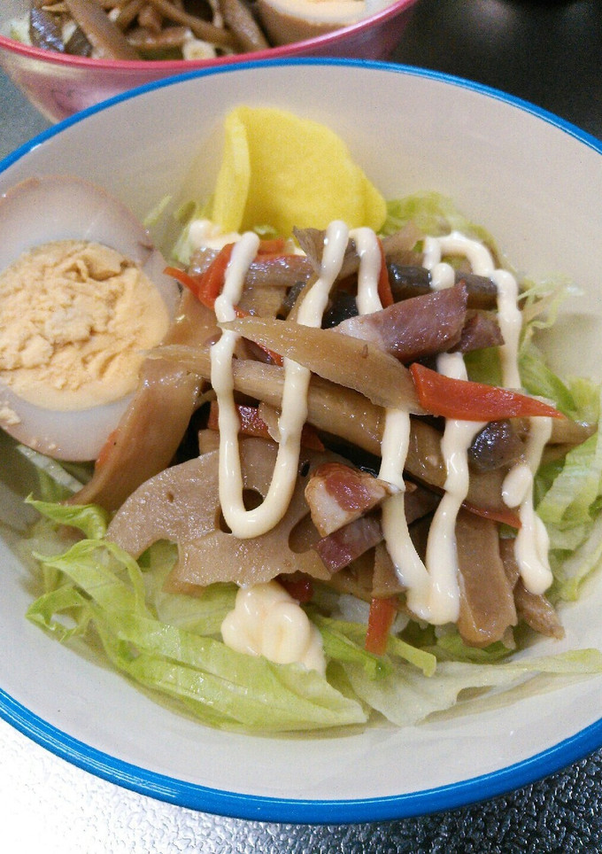 きんぴらマヨ丼♡煮卵のっけ♡-レシピのメイン写真