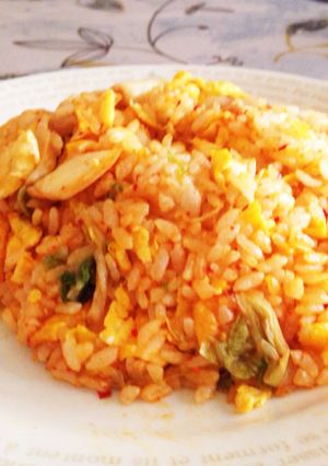 キムチ炒飯-レシピのメイン写真