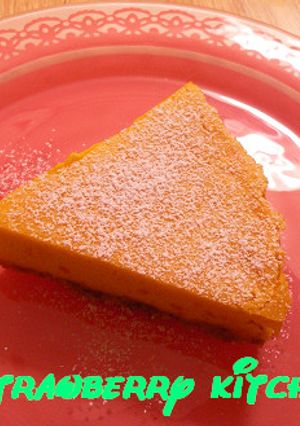 パンプキンチーズケーキ-レシピのメイン写真